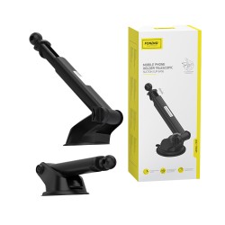 Foneng CP20 Suction Cup Mount Car Phone Holder 180° Adjustable Black Foneng CP20 Suction Cup Mount Car Phone Holder 180° Adjustable Black